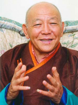 His Holiness the Ninth Khalkha Jetsun Dhampa Rinpoche
